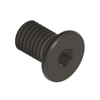 MODULAR SOLUTIONS M8X16 ULTRA LOW HEAD SOCKET CAP SCREW BLACK OXIDE M8 - 1.25 X 16MM